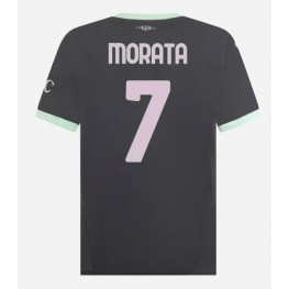 AC Milan Alvaro Morata #7 Derde tenue 2024-25 Korte Mouw