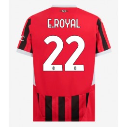 AC Milan Emerson Royal #22 Thuis tenue 2024-25 Korte Mouw