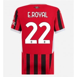 AC Milan Emerson Royal #22 Thuis tenue Dames 2024-25 Korte Mouw