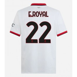 AC Milan Emerson Royal #22 Uit tenue 2024-25 Korte Mouw