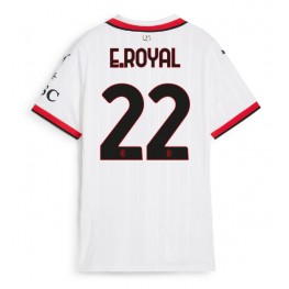 AC Milan Emerson Royal #22 Uit tenue Dames 2024-25 Korte Mouw