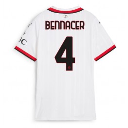 AC Milan Ismael Bennacer #4 Uit tenue Dames 2024-25 Korte Mouw