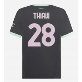 AC Milan Malick Thiaw #28 Derde tenue 2024-25 Korte Mouw