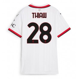 AC Milan Malick Thiaw #28 Uit tenue Dames 2024-25 Korte Mouw