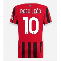 AC Milan Rafael Leao #10 Thuis tenue Dames 2024-25 Korte Mouw