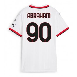 AC Milan Tammy Abraham #90 Uit tenue Dames 2024-25 Korte Mouw