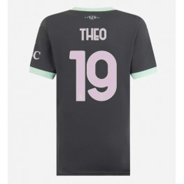 AC Milan Theo Hernandez #19 Derde tenue Dames 2024-25 Korte Mouw