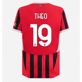 AC Milan Theo Hernandez #19 Thuis tenue 2024-25 Korte Mouw