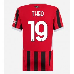 AC Milan Theo Hernandez #19 Thuis tenue Dames 2024-25 Korte Mouw