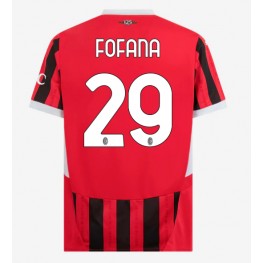 AC Milan Youssouf Fofana #29 Thuis tenue 2024-25 Korte Mouw