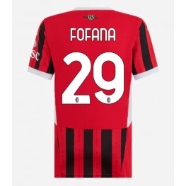 AC Milan Youssouf Fofana #29 Thuis tenue Dames 2024-25 Korte Mouw