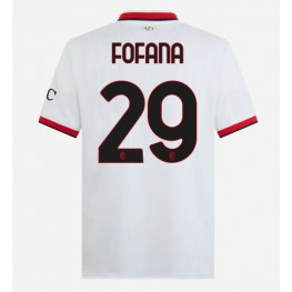 AC Milan Youssouf Fofana #29 Uit tenue 2024-25 Korte Mouw