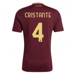 AS Roma Bryan Cristante #4 Thuis tenue 2024-25 Korte Mouw