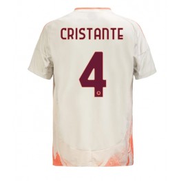 AS Roma Bryan Cristante #4 Uit tenue 2024-25 Korte Mouw