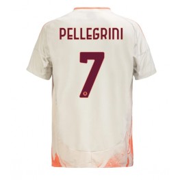 AS Roma Lorenzo Pellegrini #7 Uit tenue 2024-25 Korte Mouw