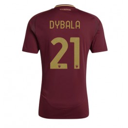 AS Roma Paulo Dybala #21 Thuis tenue 2024-25 Korte Mouw