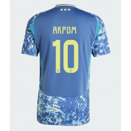 Ajax Chuba Akpom #10 Uit tenue 2024-25 Korte Mouw