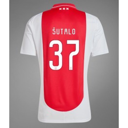 Ajax Josip Sutalo #37 Thuis tenue 2024-25 Korte Mouw