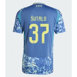 Ajax Josip Sutalo #37 Uit tenue 2024-25 Korte Mouw