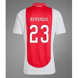 Ajax Steven Berghuis #23 Thuis tenue 2024-25 Korte Mouw