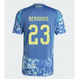 Ajax Steven Berghuis #23 Uit tenue 2024-25 Korte Mouw