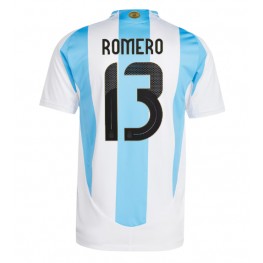 Argentinië Cristian Romero #13 Thuis tenue Copa America 2024 Korte Mouw