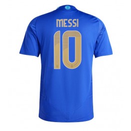 Argentinië Lionel Messi #10 Uit tenue Copa America 2024 Korte Mouw