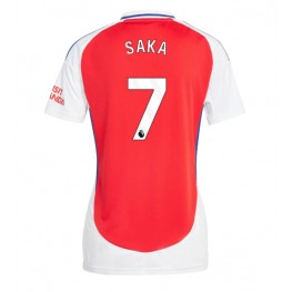 Arsenal Bukayo Saka #7 Thuis tenue Dames 2024-25 Korte Mouw