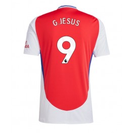 Arsenal Gabriel Jesus #9 Thuis tenue 2024-25 Korte Mouw