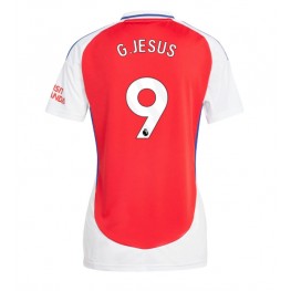 Arsenal Gabriel Jesus #9 Thuis tenue Dames 2024-25 Korte Mouw