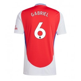 Arsenal Gabriel Magalhaes #6 Thuis tenue 2024-25 Korte Mouw