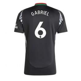 Arsenal Gabriel Magalhaes #6 Uit tenue 2024-25 Korte Mouw