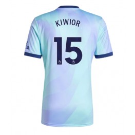 Arsenal Jakub Kiwior #15 Derde tenue 2024-25 Korte Mouw