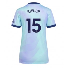 Arsenal Jakub Kiwior #15 Derde tenue Dames 2024-25 Korte Mouw