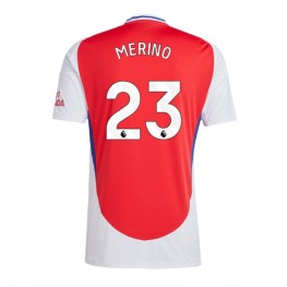 Arsenal Mikel Merino #23 Thuis tenue 2024-25 Korte Mouw