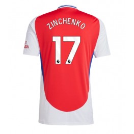 Arsenal Oleksandr Zinchenko #17 Thuis tenue 2024-25 Korte Mouw