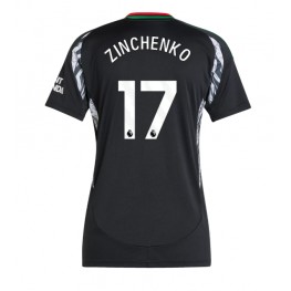 Arsenal Oleksandr Zinchenko #17 Uit tenue Dames 2024-25 Korte Mouw