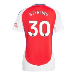 Arsenal Raheem Sterling #30 Thuis tenue Dames 2024-25 Korte Mouw