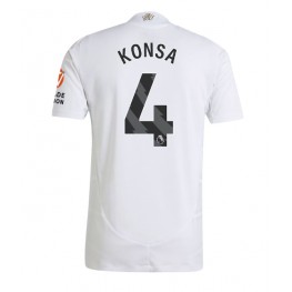 Aston Villa Ezri Konsa #4 Uit tenue 2024-25 Korte Mouw