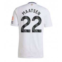 Aston Villa Ian Maatsen #22 Uit tenue 2024-25 Korte Mouw