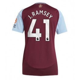 Aston Villa Jacob Ramsey #41 Thuis tenue Dames 2024-25 Korte Mouw