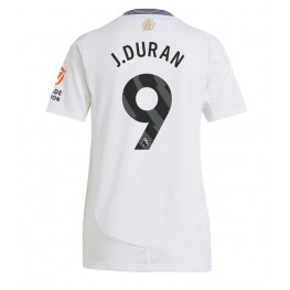 Aston Villa Jhon Duran #9 Uit tenue Dames 2024-25 Korte Mouw