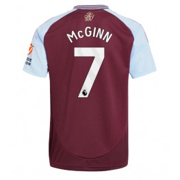 Aston Villa John McGinn #7 Thuis tenue 2024-25 Korte Mouw