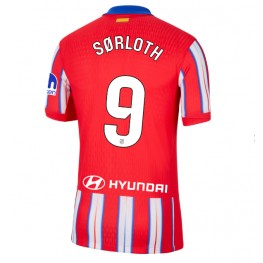 Atletico Madrid Alexander Sorloth #9 Thuis tenue 2024-25 Korte Mouw