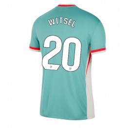 Atletico Madrid Axel Witsel #20 Uit tenue 2024-25 Korte Mouw