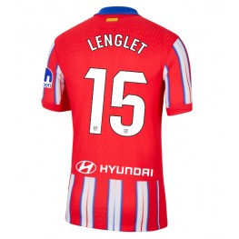 Atletico Madrid Clement Lenglet #15 Thuis tenue 2024-25 Korte Mouw