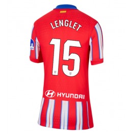 Atletico Madrid Clement Lenglet #15 Thuis tenue Dames 2024-25 Korte Mouw