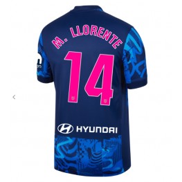 Atletico Madrid Marcos Llorente #14 Derde tenue 2024-25 Korte Mouw