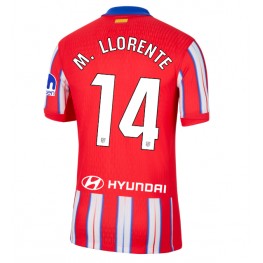 Atletico Madrid Marcos Llorente #14 Thuis tenue 2024-25 Korte Mouw