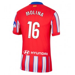 Atletico Madrid Nahuel Molina #16 Thuis tenue 2024-25 Korte Mouw